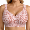 OEAK Women Jelly Bras Wirefree Full Coverage No Underwire Everyday Bras Comfortable Wireless Padded Tshirt Bra