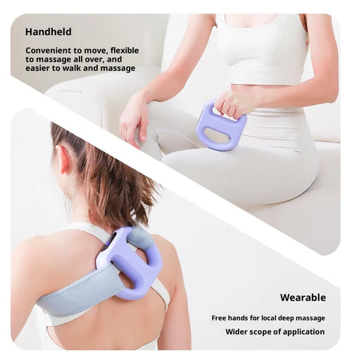 ADDWIN 2026 New Fascia Ring R10 Mini Muscle Recovery Fascia Device upgraded adjustable strap fits Up to 55in waist, Cordless Rechargeable, Designed for Waist & Back Muscle Recovery portable massager parents gift summervibes